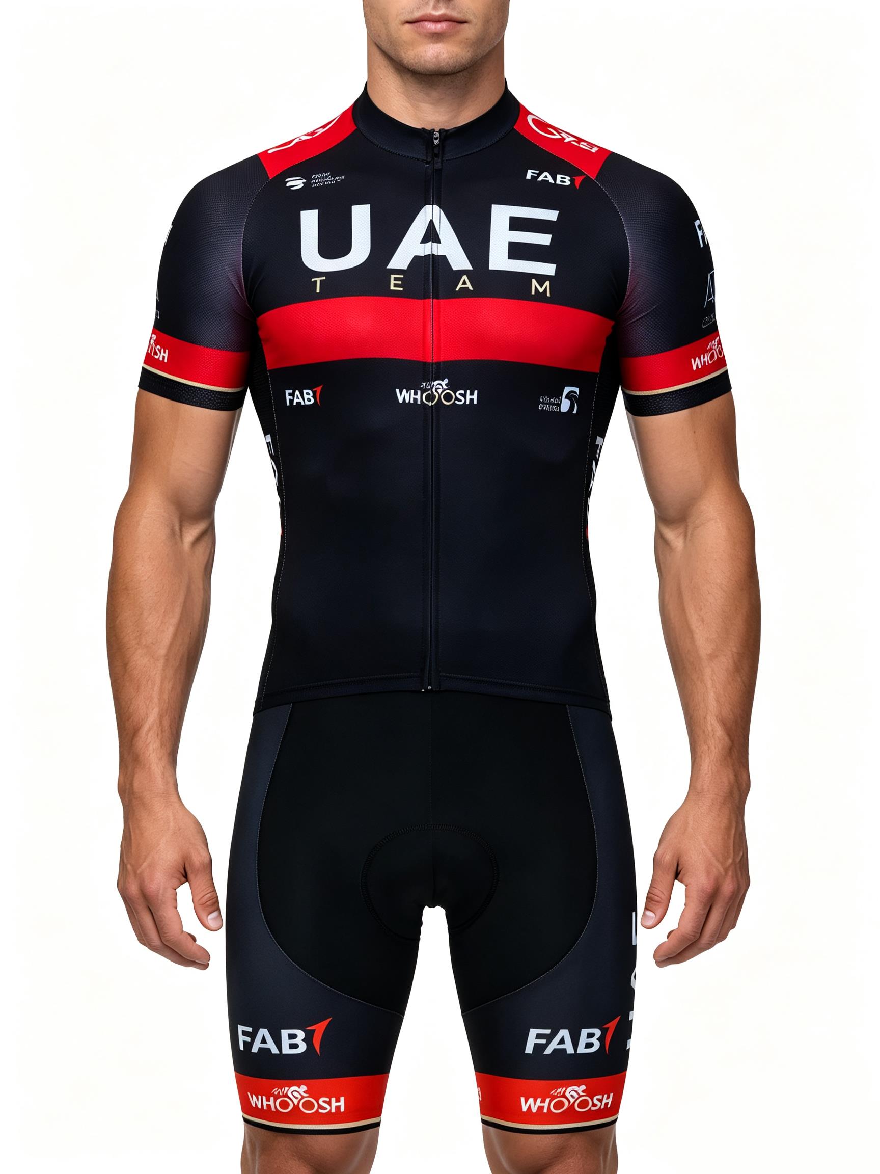 Mountain Biking Jerseys Men - UAE Cycling Jersey Sets Mountain Bike