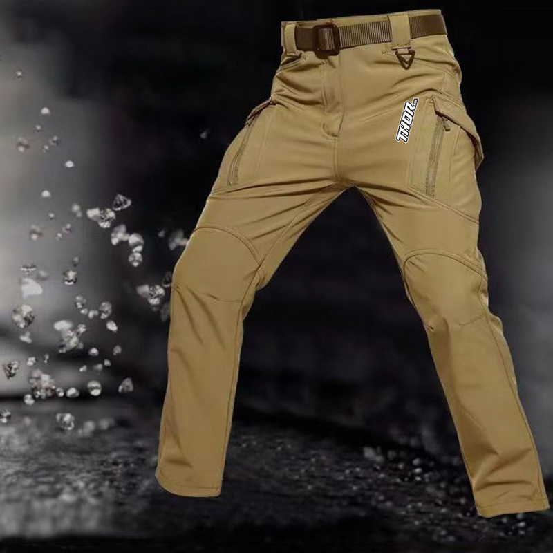 Mountain Biking Overalls - 2025 Grey Cycling Trousers Man Autumn