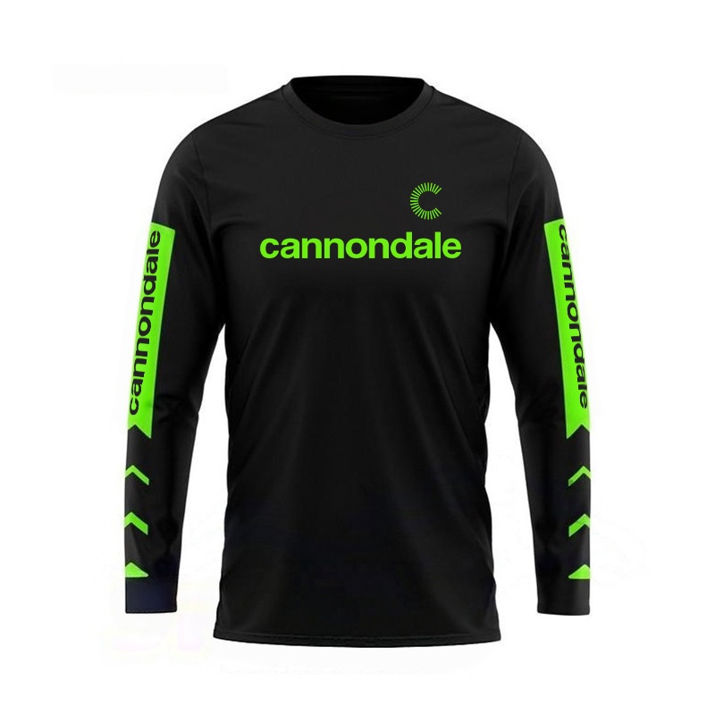 Mountain Biking Jerseys Men - Cannondale mtb jersey DH motorcycle endurance