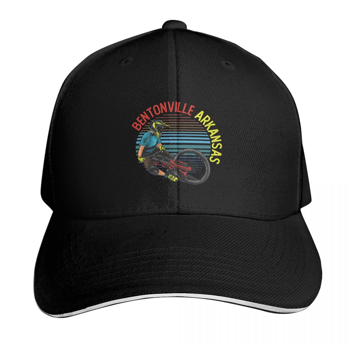 Mountain Biking Bentonville Arkansas - Vintage Retro Bentonville arkansas mountain biking