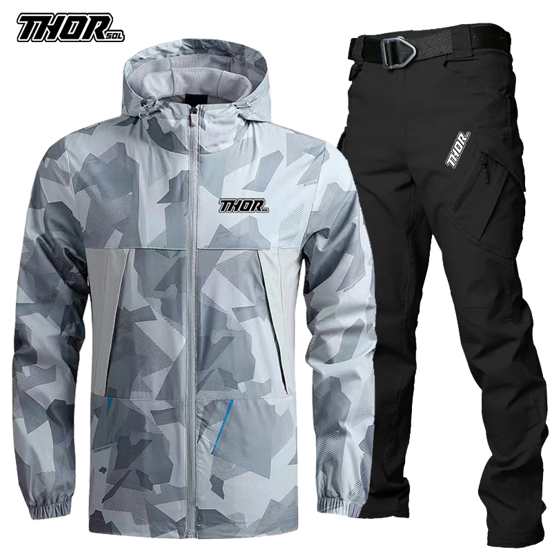 THORSOL Men Cycling Jersey Set - Mountain Biking Jerseys Men recension och pris