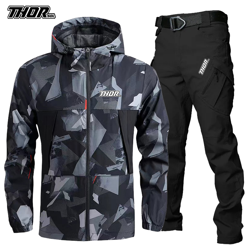 THORSOL Men Cycling Jersey Set - Mountain Biking Jerseys Men recension och pris