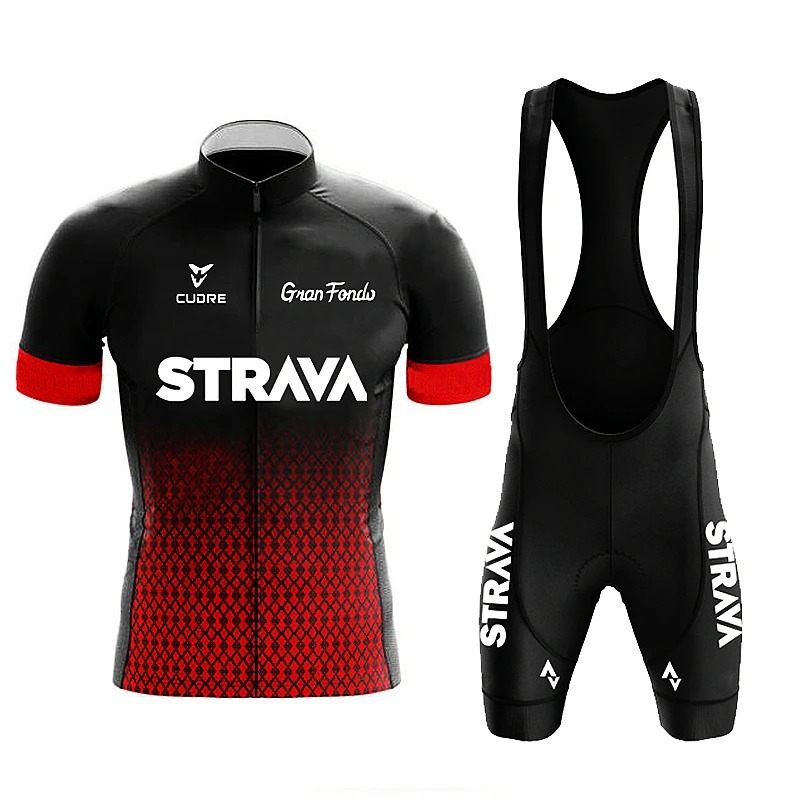 Strava Jersey Set Men's Bib Sh - Mountain Biking Jerseys Men recension och pris