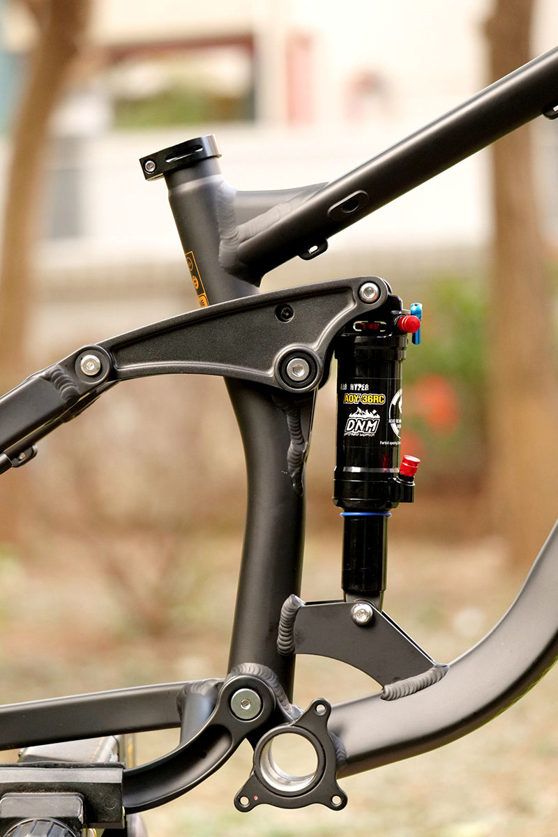 Full Suspension Bicycle Frame, - Mountain Biking Overalls recension och pris