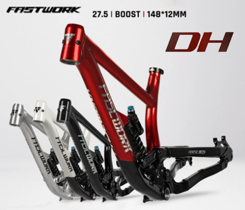 Full Suspension Frame DH Alumi - Mountain Biking In The Uk recension och pris